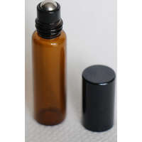Roll-on barna üveg FÉM golyós 5ml