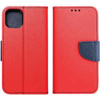  Xiaomi Redmi Note 11T 5G / Note 11S 5G / Poco M4 Pro 5G, Oldalra nyíló tok, stand, Fancy Book, piros