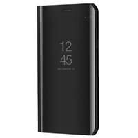  Samsung Galaxy A42 5G / M42 5G SM-A426B / M426B, Oldalra nyíló tok, hívás mutatóval, Smart View Cover, fekete (utángyártott)