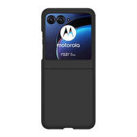  Motorola Razr 40 Ultra, Műanyag hátlap védőtok, fekete
