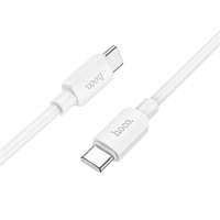  USB Type-C töltő- és adatkábel, USB Type-C, 100 cm, 5000 mA, 100W, gyorstöltés, PD, Hoco X96 Hyper, fehér