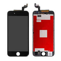  Apple iPhone 6S kompatibilis LCD kijelző érintőpanellel, OEM jellegű, fekete, Grade R