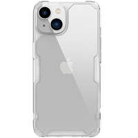  Apple iPhone 14 Plus, Szilikon tok, műanyag hátlap, ultravékony, Nillkin Nature Pro, átlátszó