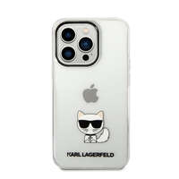  Karl Lagerfeld Choupette Body Apple iPhone 14 Pro Max hátlap tok, átlátszó