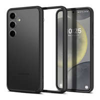 Spigen Samsung Galaxy S24 Plus SM-S926, Műanyag hátlap védőtok + szilikon keret, Spigen Ultra Hybrid, átlátszó/fekete