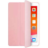  Apple iPad 10.9 (2022), mappa tok, kemény hátlapos, szilikon védőéllel, Smart Case, Xprotector Smart Book Flip, rózsaszín