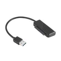 Akasa Átalakító Akasa USB3.1 to 2.5" Sata+táp Fekete