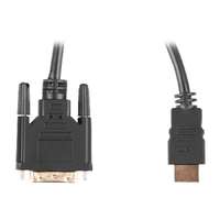 LANBERG LANBERG CA-HDDV-20CU-0018-BK Lanberg cable HDMI -> DVI-D(24+1) M/M Dual Link 4K 30Hz, black 1,8m