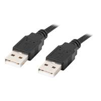 LANBERG LANBERG cable USB-A M/M 2.0 0.5m black