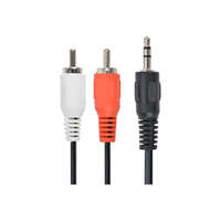 GEMBIRD GEMBIRD CCAB-458-2.5M audio cable JACK 3.5mm M / 2x RCA CINCH M 2.5m blister