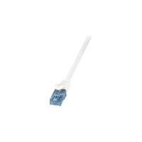 LogiLink LogiLink RJ45 CAT6A 10Gb UTP M / M adatkábel 0.5m fehér