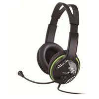 Genius Genius HS-400A stereo headset fekete / zöld