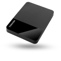 TOSHIBA Toshiba Külső HDD 2.5" - 1TB Canvio Ready Fekete (USB3.0; ~5Gbps; NTFS / HFS + )
