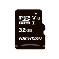 HIKVISION STORAGE Hikvision MicroSD kártya - 32GB microSDHC™, Class 10 and UHS-I, TLC ,V10 (R / W Speed 92 / 20 MB / s)