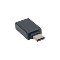Akyga Akyga AK-AD-54 USB-C -> USB 3.1 A Gen 1 M / F adapter fekete OTG