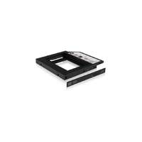 Raidsonic Raidsonic ICY BOX IB-AC640 slim beépítő keret 2,5"->5,25 Slim fekete 9,5mm