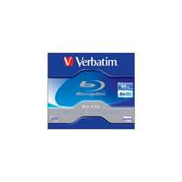 Verbatim Verbatim BD-R írható két rétegű Blu-Ray lemez 50GB nyomtatható normál tok