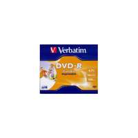 Verbatim Verbatim DVD-R írható DVD lemez 4,7GB matt nyomtatható normál tok
