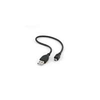 Gembird Gembird USB A -> USB mini B 5pin M / M adatkábel 0.3m fekete