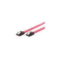  Gembird SATA 3 F / F adatkábel 0.5m piros metal clips