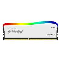 KINGSTON KINGSTON 8GB 3200MT/s DDR4 CL16 DIMM FURY Beast White RGB SE