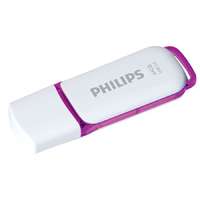 Philips Pen Drive 64GB Philips Snow Edition USB 3.0 fehér-lila (FM64FD75B / PH668213 / PH635985)