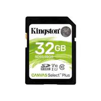KINGSTON KINGSTON 32GB SDHC Canvas Select Plus 100R C10 UHS-I U1 V10