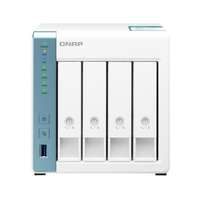 QNAP QNAP NAS 4 fiókos TS-431K 4x1.7 GHz, 1GB RAM, 2x100 / 1000, 3xUSB3.2