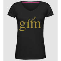 Pólómánia Gím - Női Prémium V-nyakú Póló