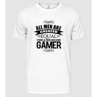 Pólómánia All men are created equal... - Férfi Alap póló