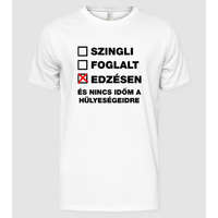 Pólómánia at the gym HUN_1555 - Férfi Alap póló