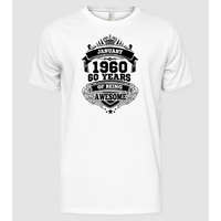 Pólómánia Awesome being of 60 years 1960 JANUÁR - Férfi Alap póló
