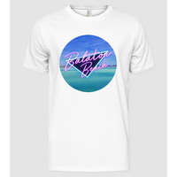 Pólómánia Balaton Beach neon circle - Férfi Alap póló