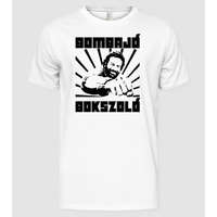 Pólómánia Bud Spencer - Bombajó bokszoló FEKETE - Férfi Alap póló