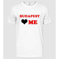 Pólómánia Budapest Love Me - Férfi Alap póló