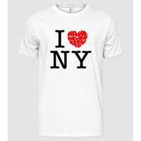 Pólómánia i love ny new york poén.eps - Férfi Alap póló