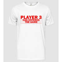 Pólómánia Player 3 entered the game - Férfi Alap póló