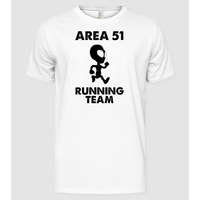 Pólómánia Storm area 51 running team black - Férfi Alap póló