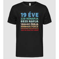 Pólómánia 19 éve vagyok ennyire menő - Férfi Alap póló
