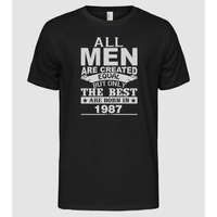 Pólómánia All men are created - 1987 - Férfi Alap póló