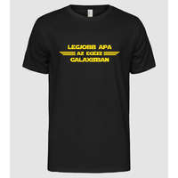 Pólómánia best dad in the galaxy 2 HUN_4632 - Férfi Alap póló