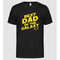 Pólómánia Best dad in the galaxy - Férfi Alap póló