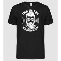 Pólómánia Csatlakozz a No Shave November mozgalomhoz (angol) - Férfi Alap póló