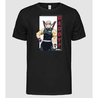 Pólómánia Daddy -sorry-Tengen Uzui-Demon Slayer-feketére - Férfi Alap póló