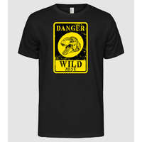 Pólómánia Danger wild zone - Férfi Alap póló