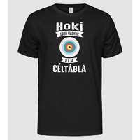 Pólómánia Edző vagyok nem céltábla HOKI - Férfi Alap póló