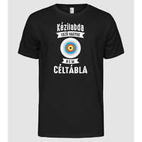 Pólómánia Edző vagyok nem céltábla KÉZILABDA - Férfi Alap póló