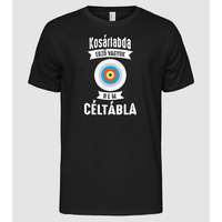 Pólómánia Edző vagyok nem céltábla KOSÁRLABDA - Férfi Alap póló