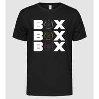 Pólómánia Forma 1 Box fekete pólóra - Férfi Alap póló
