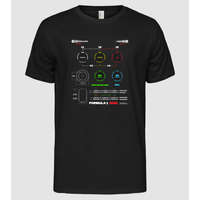 Pólómánia Forma 1 verseny abroncsok magyar - Férfi Alap póló